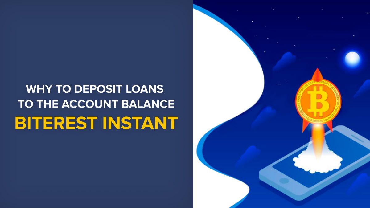 Here’s why you need to deposit loans to the account balance on Biterest